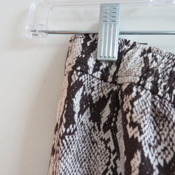 A.L.C. Elijah Python Snake Print Relaxed Fit Pull On Pants - Size 0 - Picture 12 of 14